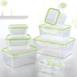 Frischhaltedosen Set Klick-It Gefrierdosen Lunchbox Brotdose Dose 14 Tlg. Klar -Kuechengeschirr ad8df223f153ada348fa93a5df8edb3b