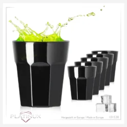 Schwarze Schnapsgläser Aus Glas 30ml (max. 40ml) Set 6 Teilig Wodkagläser Shotgläser -Kuechengeschirr af42e5c3574302f89fb89a78d93ac4b3