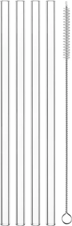 Nachtmann Latte Macchiato Set/4 + 4 Glastrinkhalme 7604/8tlg. Noblesse 104671 -Kuechengeschirr afb6cf24673128d0ee3c9a9f20268099