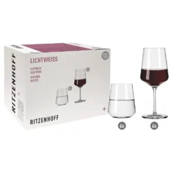 Lichtweiss Julie Rotwein- Und Wasserglas-Set #2 Von Nadine Niggemeier -Kuechengeschirr b0e7b1aef7381781f43d04b3afc8392e