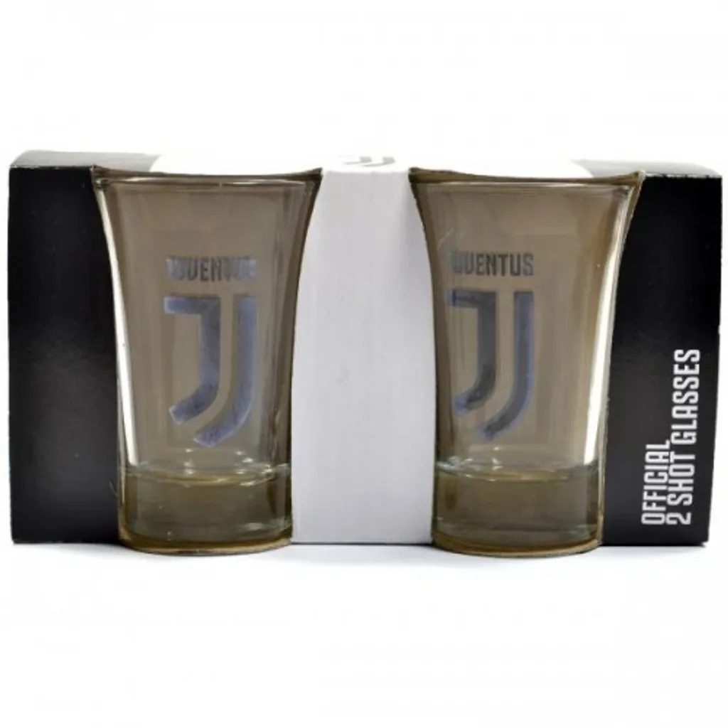Juventus FC - Schnappsglas - 2er-Pack BS1996 (Einheitsgröße) (Schwarz) 4 Juventus FC - Schnappsglas - 2er-Pack BS1996 (Einheitsgröße) (Schwarz) – Bild 2