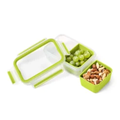 Emsa Snackbox CLIP & GO 0,55 Liter Transparent / Grün 22 Emsa Snackbox CLIP & GO 0,55 Liter Transparent / Grün -Kuechengeschirr b5030da629eb105bd95ee1bb1bc0a8d3