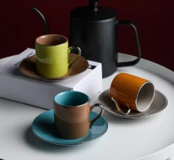 Artvigor, Porzellan Kaffeeservice, Bunt 12 Teilig Kaffee Set, Mit 6 Espressotassen 80 Ml, 6 Untertassen, Mehrfarbig 12 Artvigor, Porzellan Kaffeeservice, Bunt 12 Teilig Kaffee Set, Mit 6 Espressotassen 80 Ml, 6 Untertassen, Mehrfarbig -Kuechengeschirr b6a804489696794dc738febca252c013