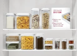 Emsa Trockenvorratsdose OPTIMA 0,45 Liter Transparent / Weiß 34 Emsa Trockenvorratsdose OPTIMA 0,45 Liter Transparent / Weiß -Kuechengeschirr b89c0cc7a7c4cb54ebb47d05477427c3