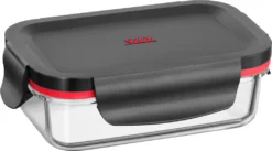 Silit Storio Vorratsdose-Set 3-teilig, Glas, Vorratsglas, Luftdichter Aroma-Deckel, Frischhaltedosen Zum Vorbereiten, Aufbewahren Und Servieren -Kuechengeschirr b981ee1aaee0fee22bacb0a3e3dcc0de