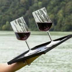 Silwy Magnet-Kunststoffgläser WEIN 2er-Set Hightech Transparent -Kuechengeschirr b9f9077ebe4db02e1d4ab5766d20acbd