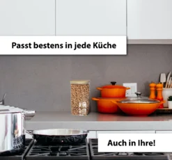 Loxis Vorratsgläser Set (3-teilig) – Eckige, Stabile Vorratsgläser Mit Bambusdeckel – 1x 1500ml / 1x 1100ml / 1x 750ml Große Vorratsdosen - Vielseitig Einsetzbare Und Aromadichte Vorratsbehälter -Kuechengeschirr baabd45eebb426ae562aec8c9dd70ee9