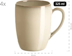 Mäser 931736 Kombiservice Ossia Für 4 Personen, Steinzeug, Grau (1 Set, 16-teilig) 17 Mäser 931736 Kombiservice Ossia Für 4 Personen, Steinzeug, Grau (1 Set, 16-teilig) -Kuechengeschirr bae5ba39a2ebb89d684244c1dc7e335c