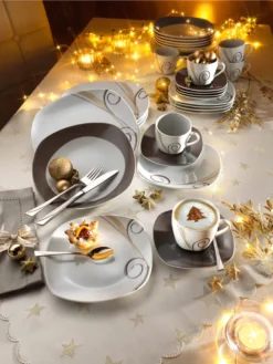 Van Well 18tlg. Kaffeeservice Porzellan Weiß 18 Tlg. -Kuechengeschirr bdbba0db449787295f88e4b048402986