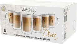 Thermogläser Doppelwandig 6er SET Latte Macchiato Espresso VIALLI DESIGN 300ml 17 Thermogläser Doppelwandig 6er SET Latte Macchiato Espresso VIALLI DESIGN 300ml -Kuechengeschirr c0495b22b3cdda64289d70f3e4e791e6