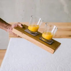 SILWY - 2 X Trinkbecher Mit Magnetboden - Hub Orange - Inkl. 2 Nano-Gel-Pads - 0,25l -Kuechengeschirr c425d192850608ef2c4b35a54d2490ac