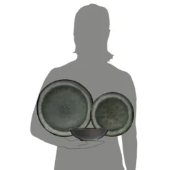 Sänger SÄNGER Steingut Geschirrset Kopenhagen, Tafelservice 12 Teilig Für 4 Personen -Kuechengeschirr c6af34e4ccc7840ed6d030e7a345d275