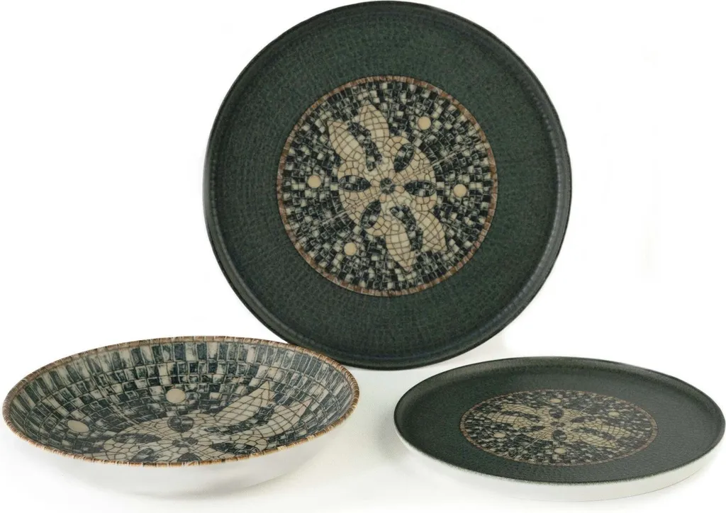 Bonna Geschirrset - Mesopotamia - 18 Teilig - 6 Personen - Porzellan 3 Bonna Geschirrset - Mesopotamia - 18 Teilig - 6 Personen - Porzellan