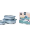 Mepal Vorratsdosen Set 3 Teilig Nordic Blue Cirqula Rechteckig Flach BPA Frei 2 Mepal Vorratsdosen Set 3 Teilig Nordic Blue Cirqula Rechteckig Flach BPA Frei -Kuechengeschirr ca05a77ae2a19c4d524e8719df8e6287