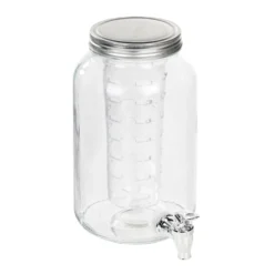 Getränkespender Mit Kühleinsatz Wasserspender Fruchteinsatz Mit Zapfhahn 3,5 L 10 Getränkespender Mit Kühleinsatz Wasserspender Fruchteinsatz Mit Zapfhahn 3,5 L -Kuechengeschirr ce641fa14c6819deb7190bbaaeab9e1e