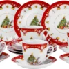Van Well 18tlg. Kaffeeservice 'Weihnachtszauber' 1 Van Well 18tlg. Kaffeeservice 'Weihnachtszauber' -Kuechengeschirr cf3f5cdba9d4a74b2db30c7be6b45ef2