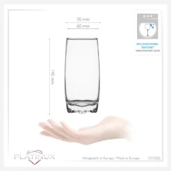 Trinkgläser Set 6 Teilig 350ml Geformter Boden Wassergläser Saftgläser 13 Trinkgläser Set 6 Teilig 350ml Geformter Boden Wassergläser Saftgläser -Kuechengeschirr cfe9fcf661cecbaa89ce1d945c4ee4d3