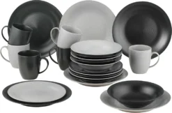 Kombiservice Silver Star, 24 Tlg. WELLCO -Kuechengeschirr d048d3a5182af60ed8e78efe8cdf14bf