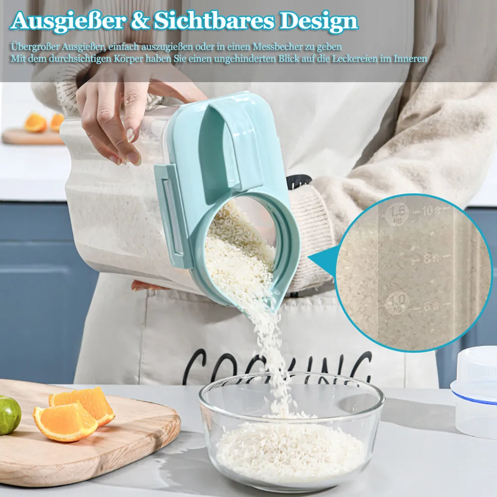 Futtertonne Tierfutterbehälter 2kg Vorratsdose Schüttdose BPA-freier Kunststoff Luftdicht Wasserdicht 4,4 Pfund / 2KG Tiernahrung Aufbewahrungsbox Für Haustieren Hund, Katze, Vogel (Blau) 4 Futtertonne Tierfutterbehälter 2kg Vorratsdose Schüttdose BPA-freier Kunststoff Luftdicht Wasserdicht 4,4 Pfund / 2KG Tiernahrung Aufbewahrungsbox Für Haustieren Hund, Katze, Vogel (Blau) – Bild 2