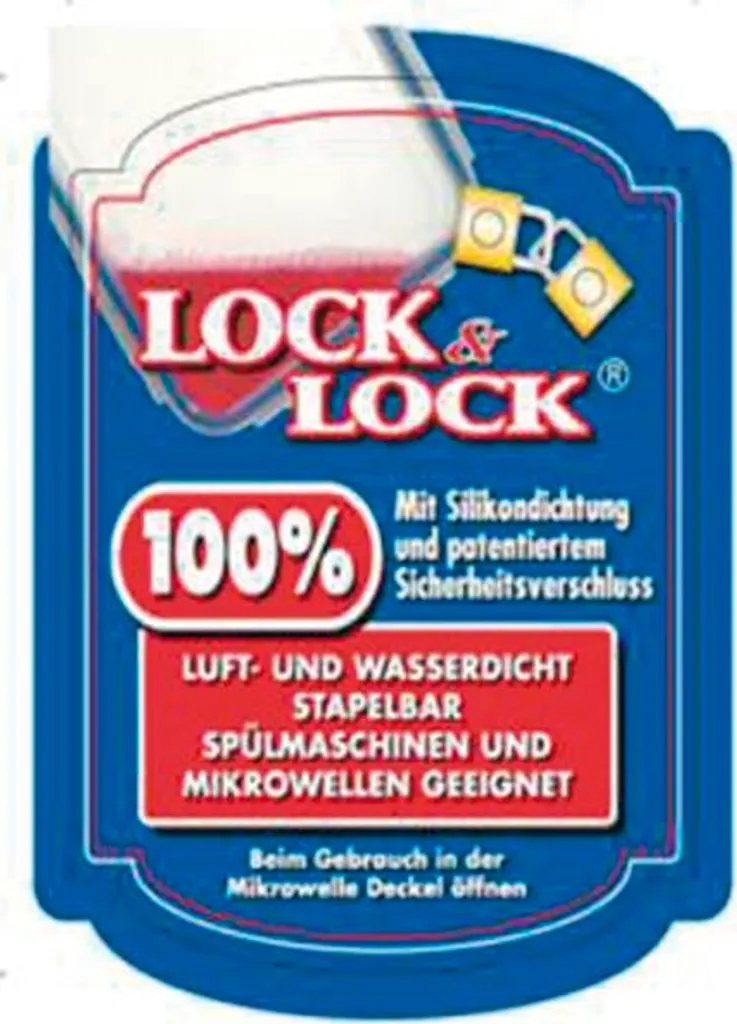 Lock & Lock Vorratsdose, Inhalt: 1,6 Liter 4 Lock & Lock Vorratsdose, Inhalt: 1,6 Liter – Bild 2