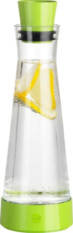 Emsa Kühlkaraffe FLOW Slim Friends 1,0 Liter Hellgrün -Kuechengeschirr d39abd739b2bf89f5a063e90a874ce2a