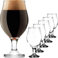 Biertulpen Biergläser Set 6 Teilig 500ml (max. 560ml) Pilsgläser Tulpe -Kuechengeschirr d4d151226f99706875eb7361c7056097