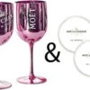 Moët & Chandon Champagnergläser Rose Pink 2x Gläser -Kuechengeschirr d4d597f0f7a9c06bd23ea38f76346d28