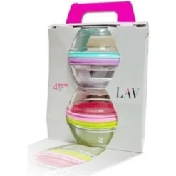 4-tlg. Glasschüssel Set Mit Deckel/ Vorratsdose/Frischhaltedosen 7 4-tlg. Glasschüssel Set Mit Deckel/ Vorratsdose/Frischhaltedosen -Kuechengeschirr d57e61f74f2bbd4f26cb503634bd885c