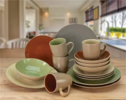 CreaTable 22563 Kombiservice Urban Jungle Für 4 Personen, Steinzeug, Mehrfarbig (1 Set, 16-teilig) 7 CreaTable 22563 Kombiservice Urban Jungle Für 4 Personen, Steinzeug, Mehrfarbig (1 Set, 16-teilig) -Kuechengeschirr d676ff8816be3d768ab045c96c3bfe94