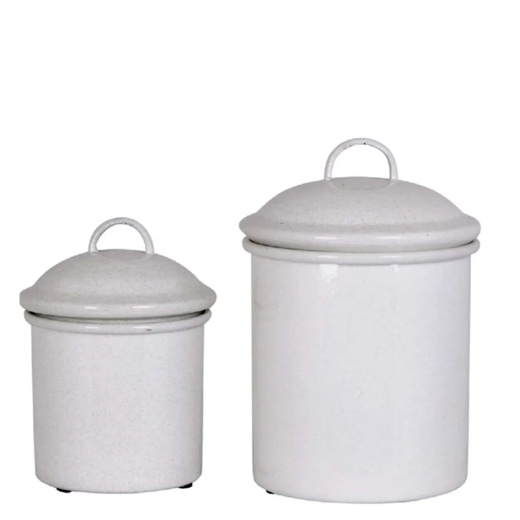 Strömshaga - Dosen Set 2 Stk Weiß 3 Strömshaga - Dosen Set 2 Stk Weiß