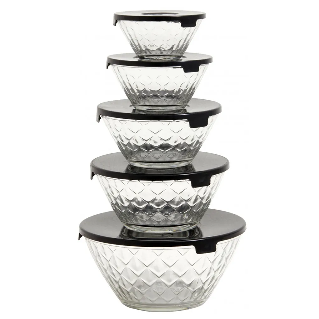 Vorratsdosen Glas 5er Set 3 Vorratsdosen Glas 5er Set