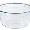 Pyrex Cook & Go Glas Runde Schüssel Mit Deckel 0.7L
