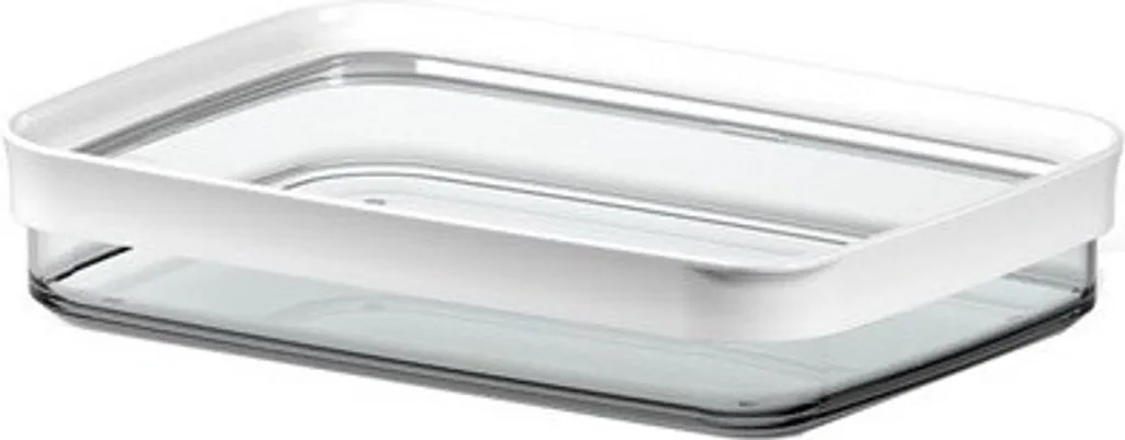 Emsa Trockenvorratsdose OPTIMA 0,45 Liter Transparent / Weiß 9 Emsa Trockenvorratsdose OPTIMA 0,45 Liter Transparent / Weiß – Bild 7