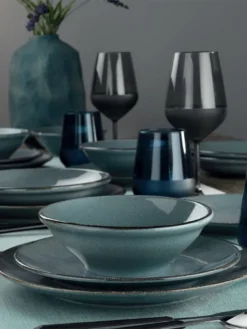Heritage, Kütahya Porselen,(24 Stücke), Abendessen , Blau, 100% Porzellan 22 Heritage, Kütahya Porselen,(24 Stücke), Abendessen , Blau, 100% Porzellan -Kuechengeschirr da3f853041bf406465404a3c6979b8e3