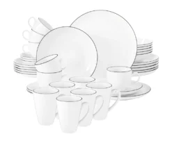 Seltmann Weiden Black Line 36 Tlg. Tafelservice Weiß Schwarz Modern Porzellan 9 Seltmann Weiden Black Line 36 Tlg. Tafelservice Weiß Schwarz Modern Porzellan -Kuechengeschirr dad4afbbb1c7fecb1be143269ddb9018