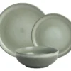 Tafelservice - Steingut - 18-teilig - Grün - MOCHA -Kuechengeschirr dae681fbd3b8c6d0d23f118e4fe657de