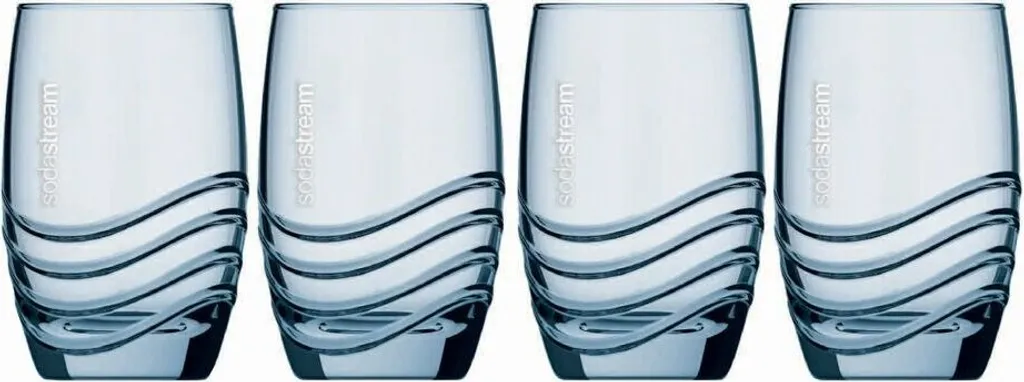 Sodastream Trinkglas 4er-Pack, Passend Zu Sodastream-Glaskaraffen 9 Sodastream Trinkglas 4er-Pack, Passend Zu Sodastream-Glaskaraffen – Bild 7