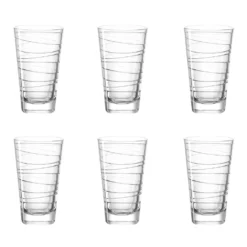 LEONARDO 019450 Vario Struttura Longdrinkbecher, Glas, 280 Ml, Klar (6 Stück) 11 LEONARDO 019450 Vario Struttura Longdrinkbecher, Glas, 280 Ml, Klar (6 Stück) -Kuechengeschirr dc1d08af237355616e0c81ff925f005d