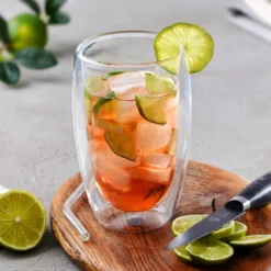 GRÄWE Doppelwandige Latte Macchiato-Thermogläser, 450 Ml, 2er Set -Kuechengeschirr e1038f434142876478b789b07cb5ba44