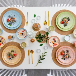 Vancasso Natsuki 16-teilig Porzellan Kombiservice, Mit Je 4 Speiseteller Ø 27 Cm, Dessertteller Ø 21,5 Cm, Müslischalen Ø 15,2 Cm Und Kaffeebecher 380 Ml 14 Vancasso Natsuki 16-teilig Porzellan Kombiservice, Mit Je 4 Speiseteller Ø 27 Cm, Dessertteller Ø 21,5 Cm, Müslischalen Ø 15,2 Cm Und Kaffeebecher 380 Ml -Kuechengeschirr e65d8a93483910d4726f021c13bbd3fb