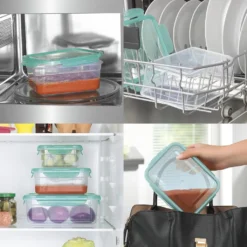 Frischhaltedosen Set Klick Gefrierdosen Lunchbox Deckel 14-tlg. Aquamarin 23 Frischhaltedosen Set Klick Gefrierdosen Lunchbox Deckel 14-tlg. Aquamarin -Kuechengeschirr e982d192223b6002c3551b5239327d22