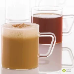 Kayacam Harmony Teegläser Teeglas Kaffeegläser Kaffeeglas Mit Henkel 6 Gläser 250ml K141 -Kuechengeschirr ee52221d82cc5c60f2c2f86b25e25281