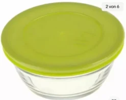 4-tlg. Glasschüssel Set Mit Deckel/ Vorratsdose/Frischhaltedosen 6 4-tlg. Glasschüssel Set Mit Deckel/ Vorratsdose/Frischhaltedosen -Kuechengeschirr ee614109859ea345d888d885d9342b64