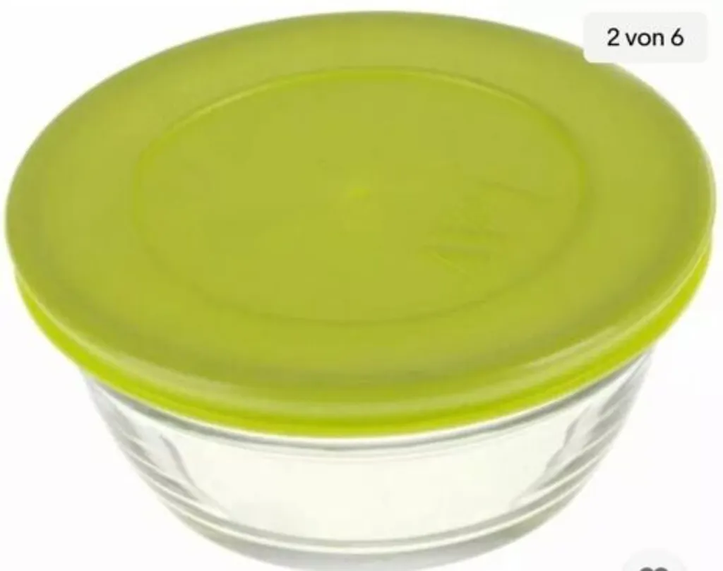 4-tlg. Glasschüssel Set Mit Deckel/ Vorratsdose/Frischhaltedosen 4 4-tlg. Glasschüssel Set Mit Deckel/ Vorratsdose/Frischhaltedosen – Bild 2