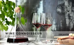 KROSNO Wine Connoisseur Wein Karaffe Rotwein Dekanter, 1000 Ml, Handgemacht 19 KROSNO Wine Connoisseur Wein Karaffe Rotwein Dekanter, 1000 Ml, Handgemacht -Kuechengeschirr ef788eb61609a4d2aa45f67bb0702bce