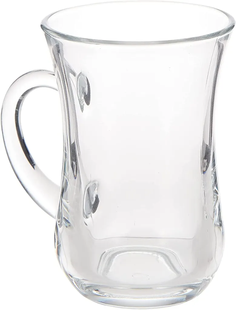 Pasabahce 55411 Keyif Türkische Teegläser Mit Henkel, 145ml, Glas, Transparent, 6 Stück 5 Pasabahce 55411 Keyif Türkische Teegläser Mit Henkel, 145ml, Glas, Transparent, 6 Stück – Bild 3