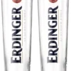 Erdinger Weizenbier Alkoholfrei Weissbier Gläser 0,5l - 2 Stück Alkoholfrei Edition