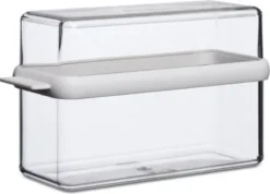 Mepal - Stora Knäckebrotbox - Aufbewahrungsbox Für Cracker & Knäckebrot - Luftdichte Knäckebrotbox Mit Deckel - Ideal Zur Aufbewahrung Einer Packung Knäckebrot - 1600 Ml - Weiß