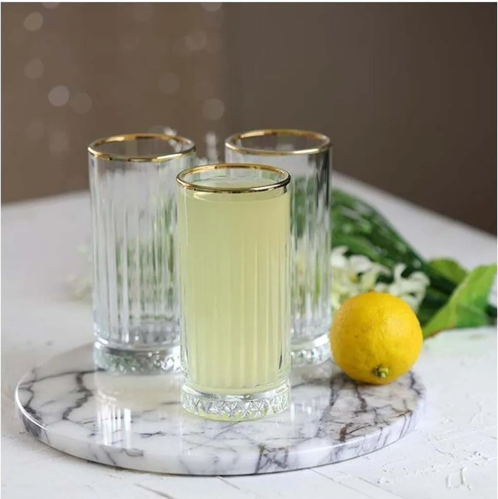 Pasabahce Elysia Golden Touch Long Drink Gläser 4-teiliges Set Mit Goldrand 280ml 12 Pasabahce Elysia Golden Touch Long Drink Gläser 4-teiliges Set Mit Goldrand 280ml – Bild 10