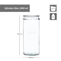 12er Set Weck Gläser 1040ml Zylinderglas Mit 12 Glasdeckeln Inkl Rezeptheft 15 12er Set Weck Gläser 1040ml Zylinderglas Mit 12 Glasdeckeln Inkl Rezeptheft -Kuechengeschirr f563191a5bb16ac786923601b2be72fe